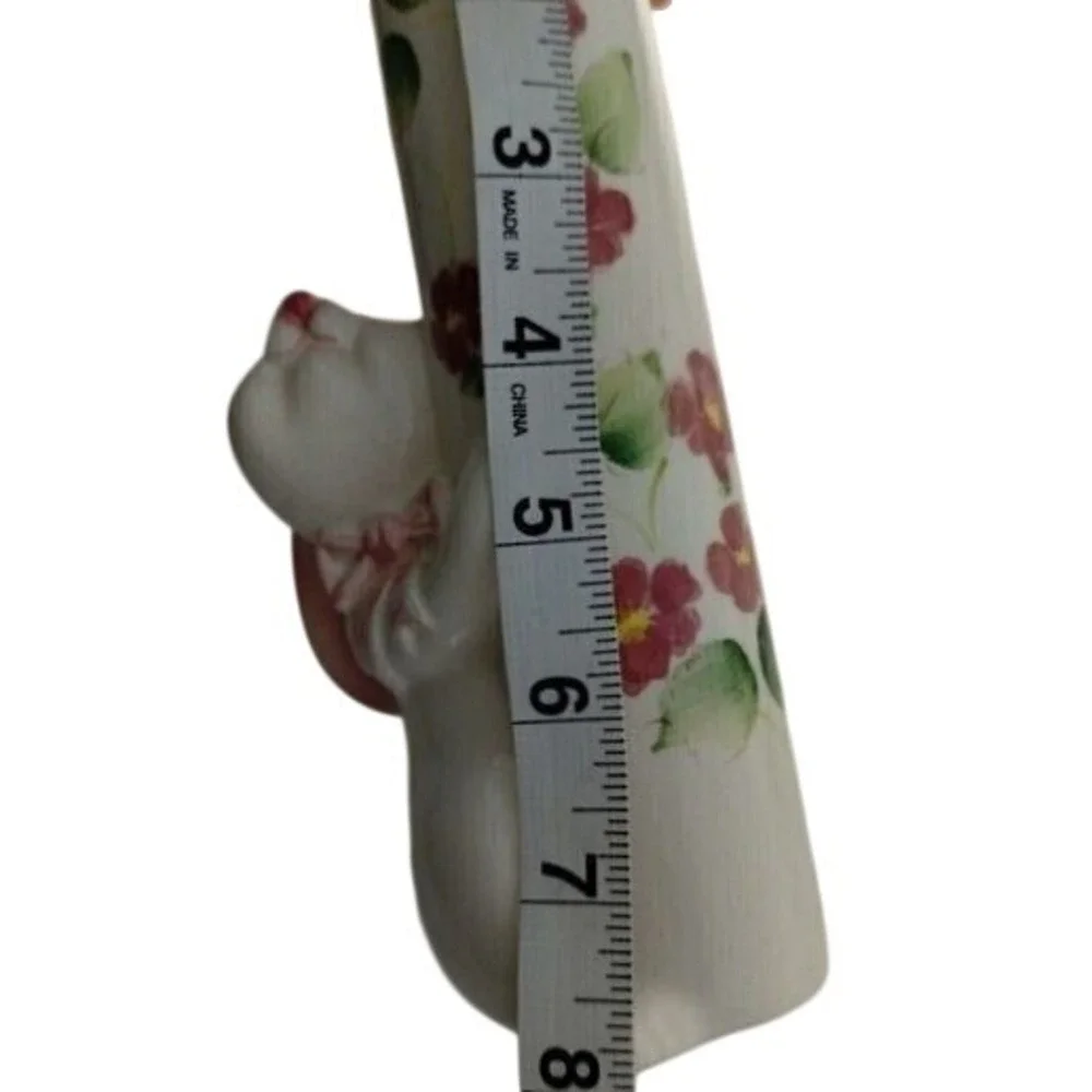 Vintage FTD Bunny Vase Easter‎ 1984 Ceramic Rabbit Floral Figurine
